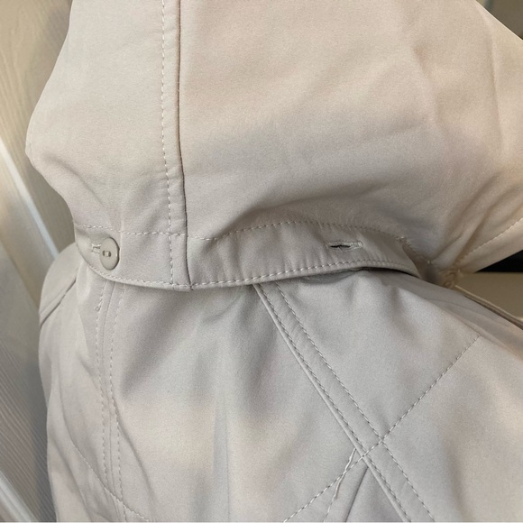 Sebby Collection Light Tan Trench Coat Women XL - Picture 6 of 15